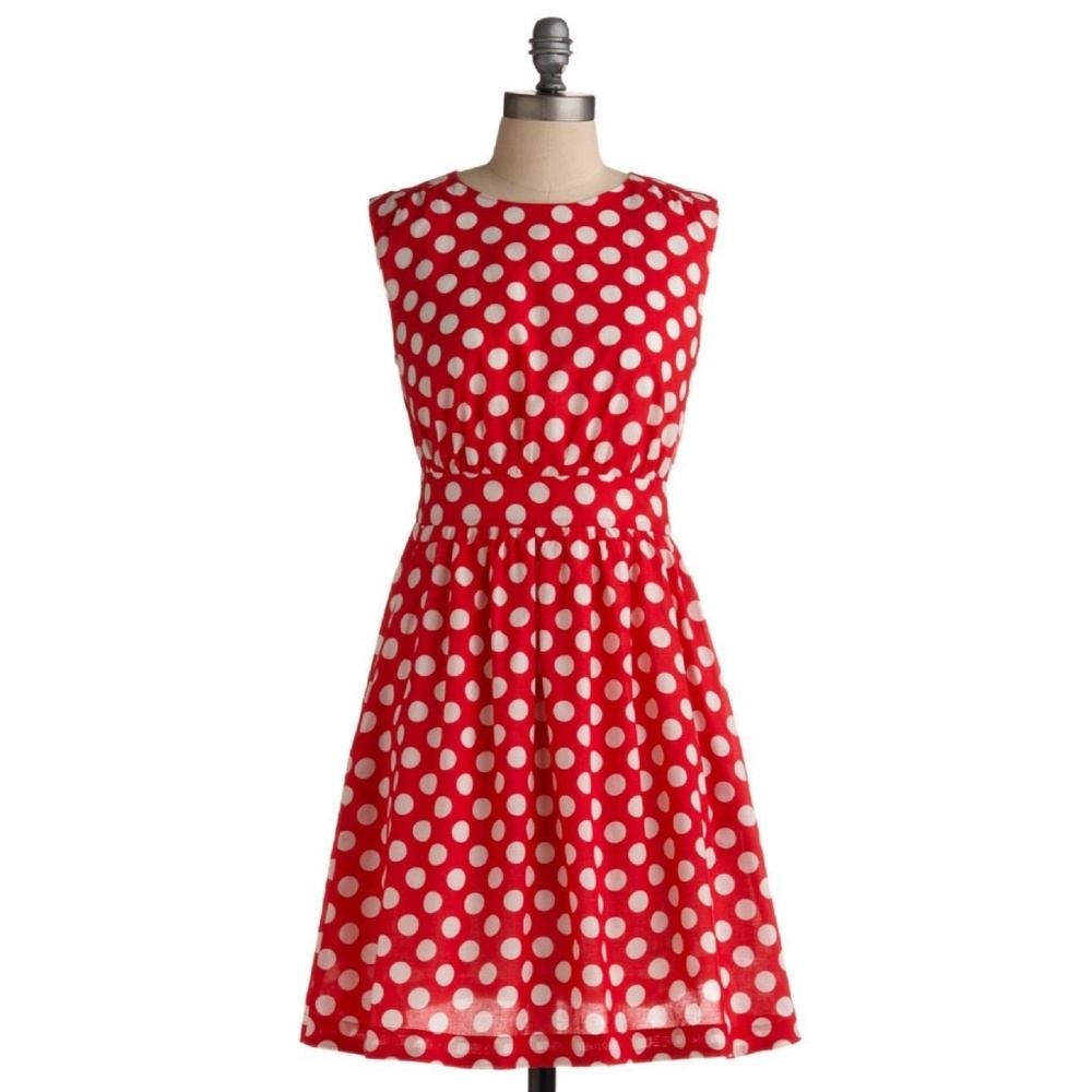 Modcloth Too Much Fun Dress Size Large